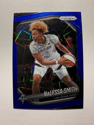 Nalyssa Smith 2025 Prizm Blue Velocity #119 Las Vegas Aces WNBA