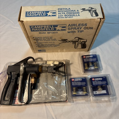 #ad Campbell Hausfeld MP1261 Airless Spray Gun 7 100 Mesh Filters $34.07