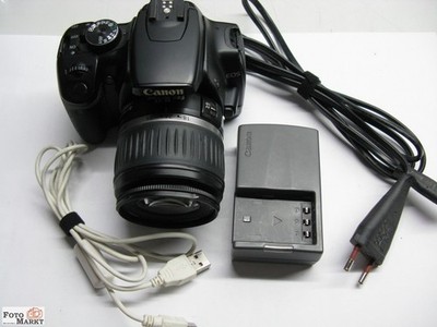 Canon EOS 400D Digitalkamera Objektiv EF-S Zoom 18-55 / 3,5-5,6 II lens