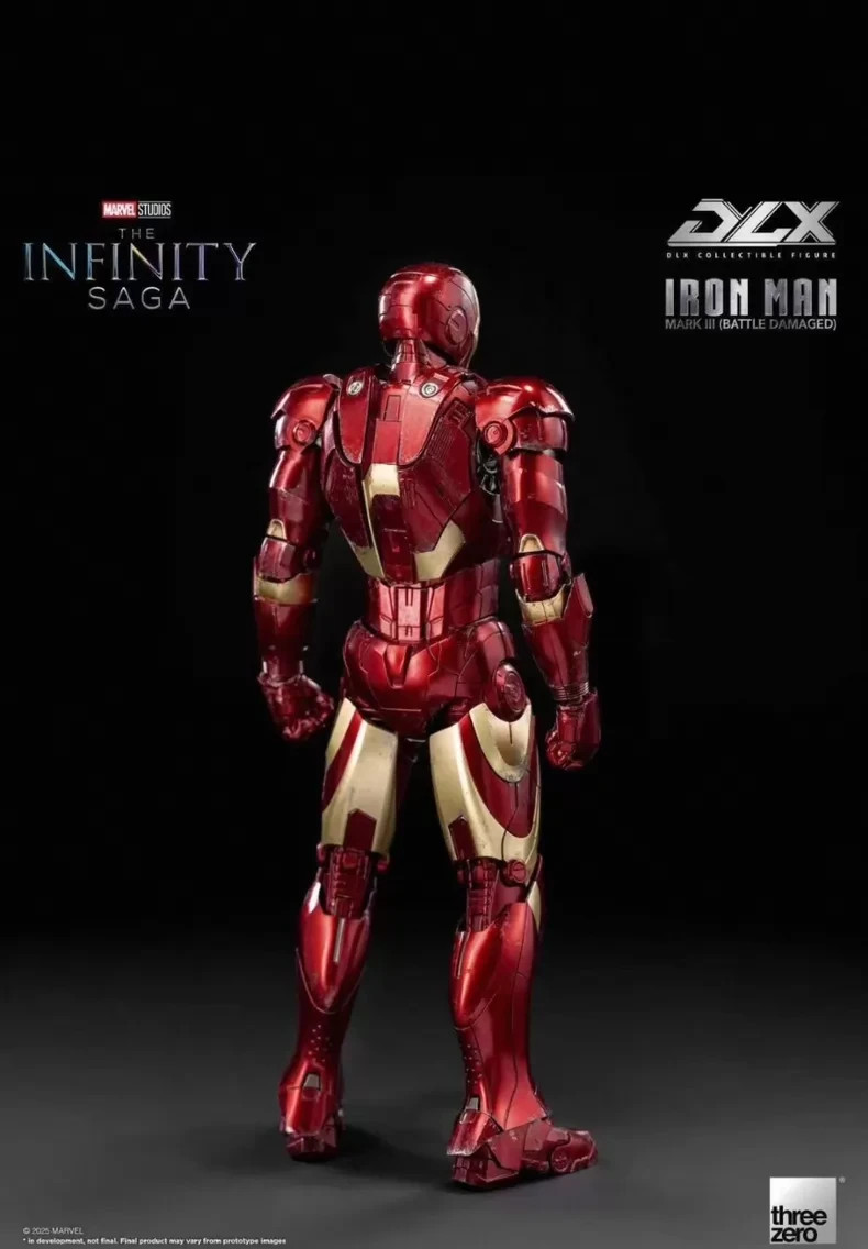 New In Stock Threezero DLX 1/12 Iron Man Mark3 Battle Damage Ver