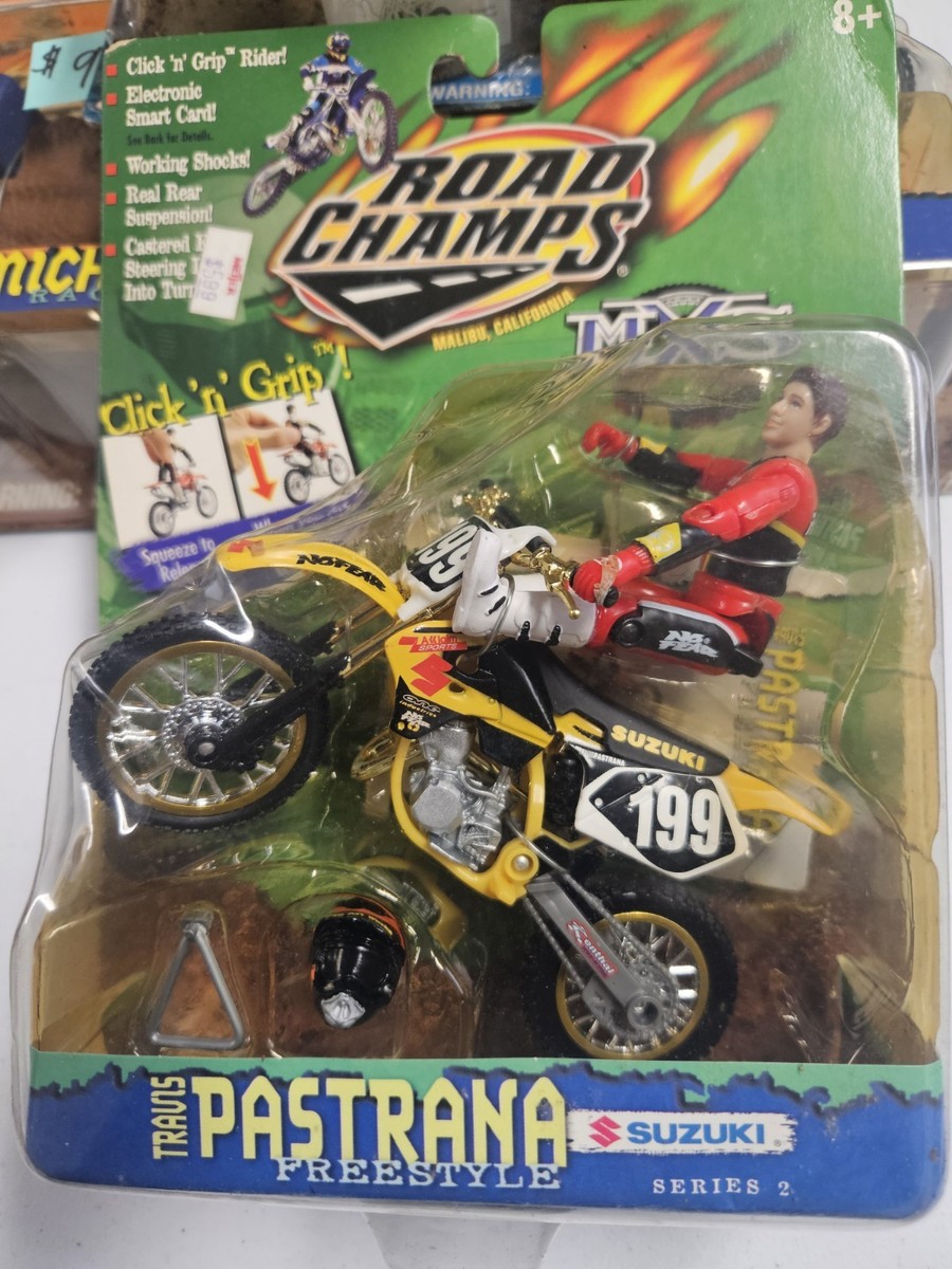 スポーツ Road Champs XS Adrenaline Iravispastrana Road Champs MXS Travis Pastrana Freestyle Suzuki Series 2 Click 'n