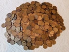Over 5 lbs Wheat Pennies Bulk Lot- 750+ Coins - Lincoln Cents Mixed Dates Mints