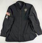 Nike Raiders NFL On Field Salute to Service Jacket XXL Black USA Flag 2020