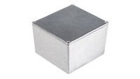 Abgeschirmtes GehäUse Silber IP54, 120.5 X 120.5 X 95.2Mm 1610925