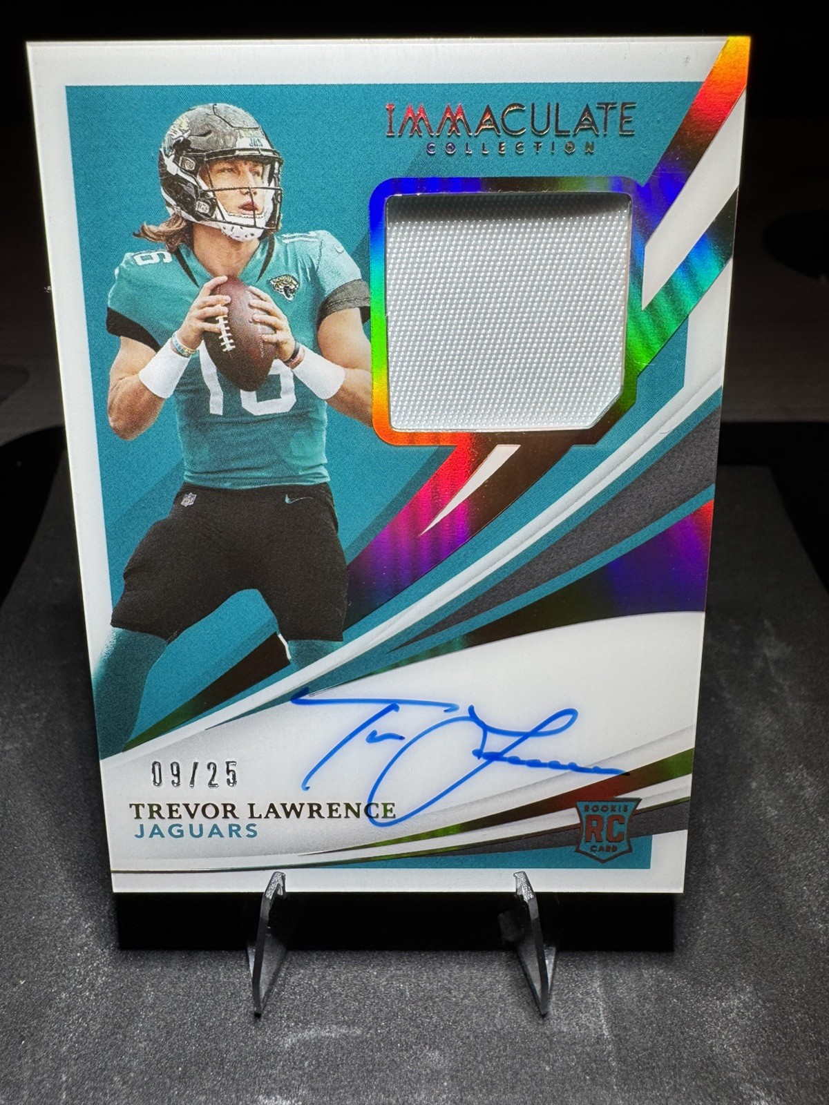 Trevor Lawrence 2021 Immaculate Collections Rookie RC Patch Auto True RPA /25