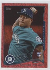 2014 Topps Red Hot Foil Taijuan Walker #56 1by