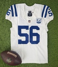 Quenton Nelson Indianapolis Colts Team Issued Authentic NFL Football Jersey 44/L