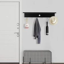 Warm Light Fixture Wall Mount Lamp Wall Sconce Lighting W/ Human Sensing & Hooks