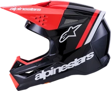 ALPINESTARS Sm3 Radium Fits HeLmet BLk/Red FLuo/White GLossy Lg 8300826-1553-L