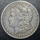 1893-CC MORGAN SILVER DOLLAR, VF DETAILS