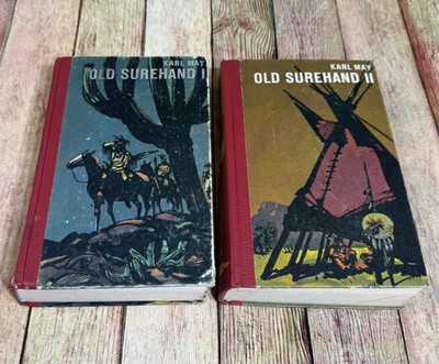 Karl May Bücherei OLD SUREHAND I and II German Native American Hardcover