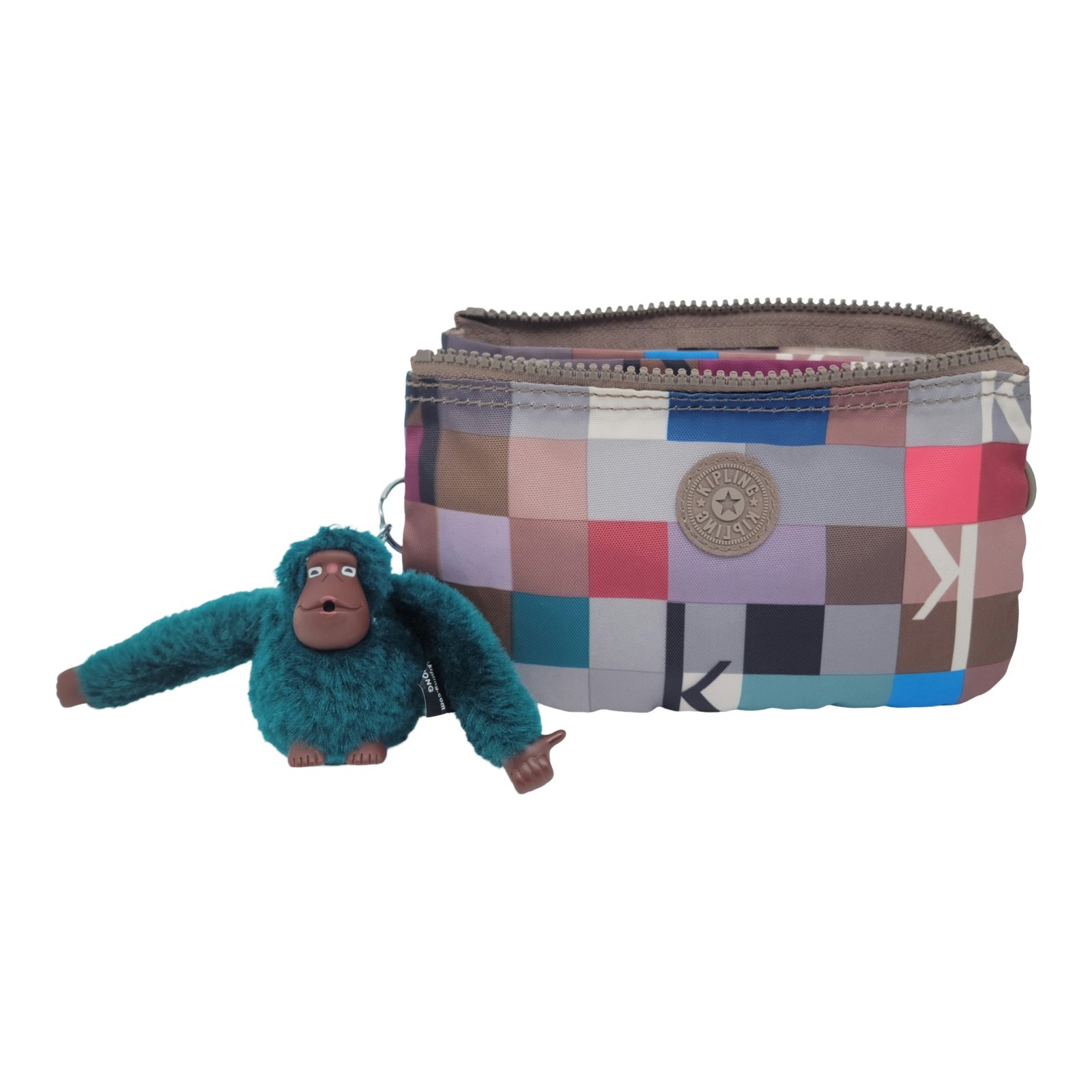 Kipling Creativity Pouch Wallet Checkerboard - image 2