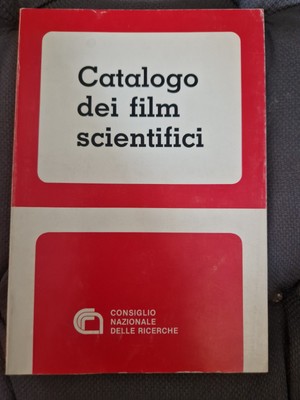 Catalogo Dei Film Scientifici Cinema Documentari 1986 Ed. Petrelli 