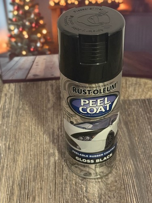 #ad #ad Rust Oleum Peel Coat Gloss Black Spray Paint $2.99