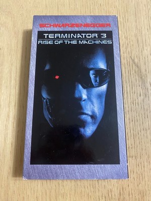 Terminator 3: Rise of the Machines (VHS, 2003) SciFi Action Robot Killer Skynet