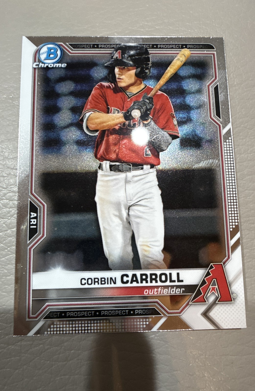 2021 Bowman - Chrome Prospects Corbin Carroll #BCP-142 (RC)