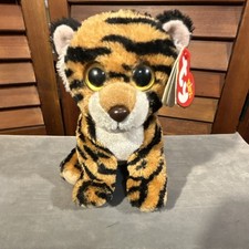 Ty Beanie Babies Stripers Tiger Plush 2011