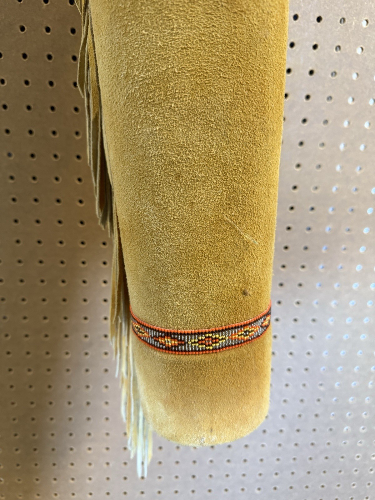 Custom Leather Back Quiver Beaded