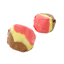 BANANA SPLIT Salt Water Taffy Candy - TAFFY TOWN - 3lb BAG FRESH - BEST PRICE