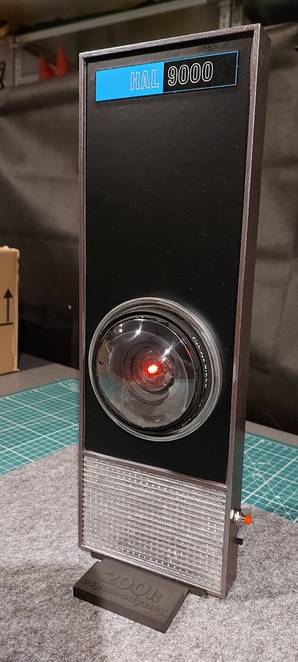 HAL 9000 Computer from 2001 A Space Odyssey 1/1 Replica with Lights and ...