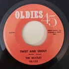 Beatles TWIST AND SHOUT / THERE'S A PLACE  (ROCK  45) #152 PLAYS VG++