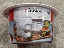 Euro Cuisine GY50 Greek Yogurt Maker with Ultra Fine Mesh Strainer Basket