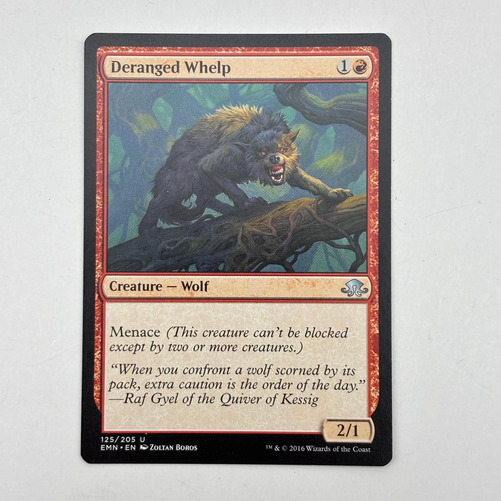 Deranged Whelp 125 Uncommon Eldritch Moon Magic: The Gathering Near Mint