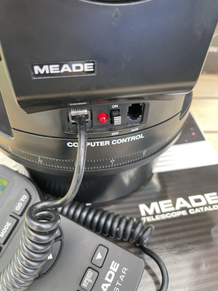 Meade ETX-60 AT Refractor Digital Telescope With Computer Controller Working - Image 2 of 4
