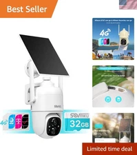 C1 HD Outdoor Security Camera - Cellular Connection, Two-Way Audio, Night Vision