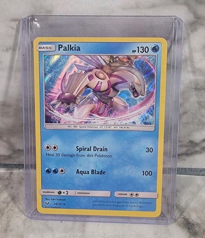 Palkia 24/73 Pokemon TCG Shining Legends 2017 Rare Card Holo LP