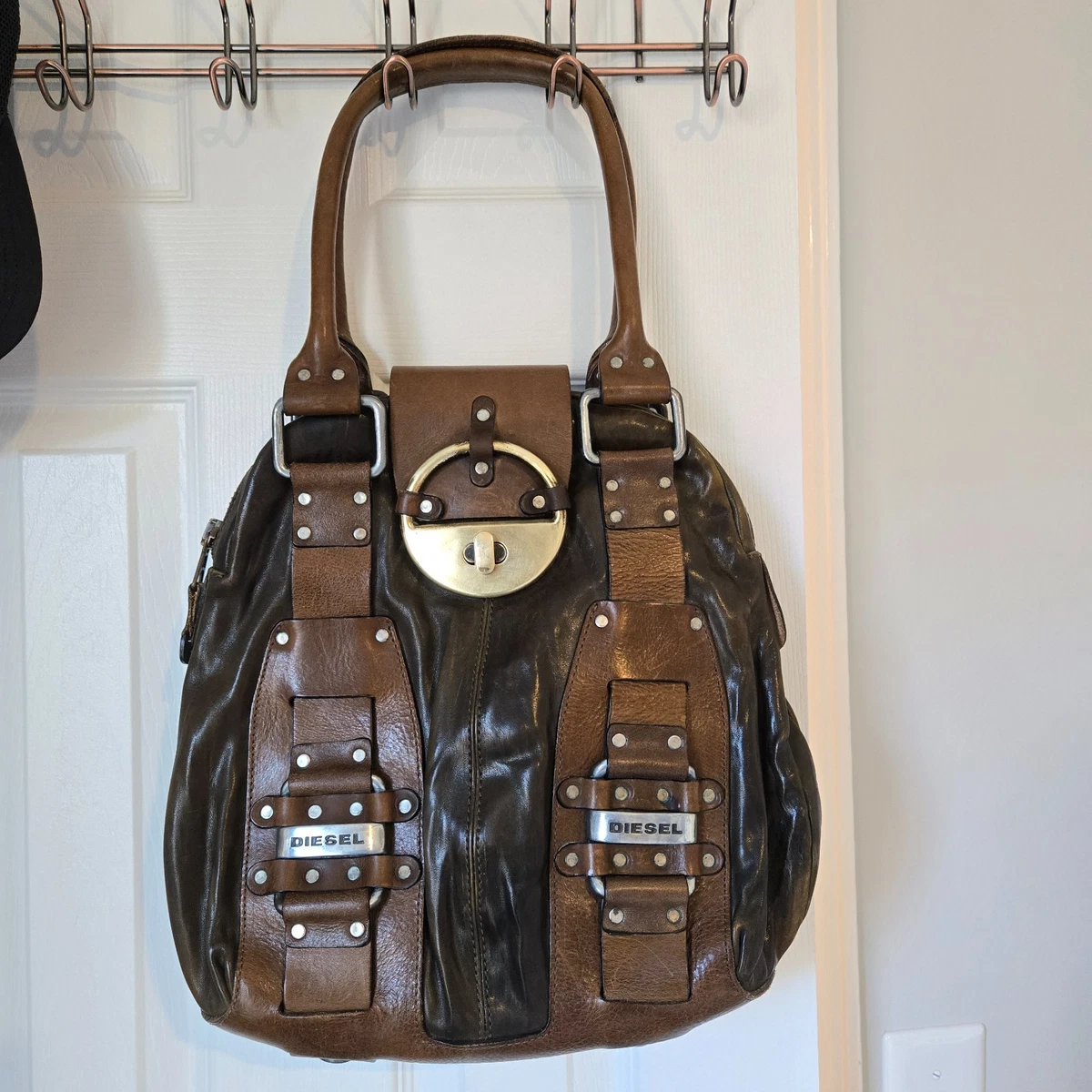 diesel black gold bag products for sale | eBay