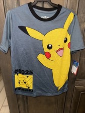 Pokemon boys 2 piece pajama set size 8 Brand New with Tags PIKACHU