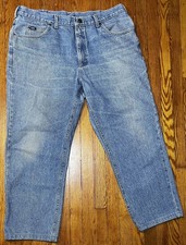 VTG Lee Regular Fit Straight Leg Jeans 100% Cotton Union USA Made 38w x28i
