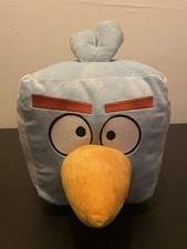 Angry Birds Space Ice Bird Plush 2012 CWT Collection 13  X 9  X 18  