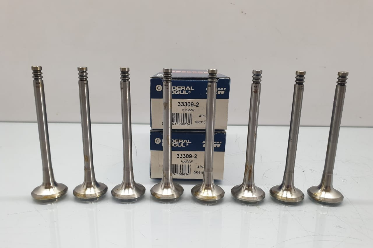 8 X Exhaust Valve 33309-2 V94111 051 109 611B For AUDI 100 C4 SEAT VW Golf ABZ