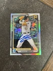 KONNOR GRIFFIN 2024 Bowman Draft Chrome REFRACTOR Signed IP Auto GTP Pirates