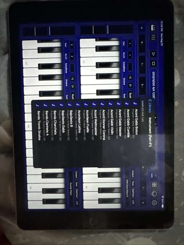 iPad Air 2 Con образцы Para La приложение музыкальная студия, приложения Bismark Y Otras - Изображение 3 из 4