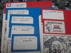 LOT of (7) Egghead Software Diskettes / Floppy Discs - Red & Blue — photo 2