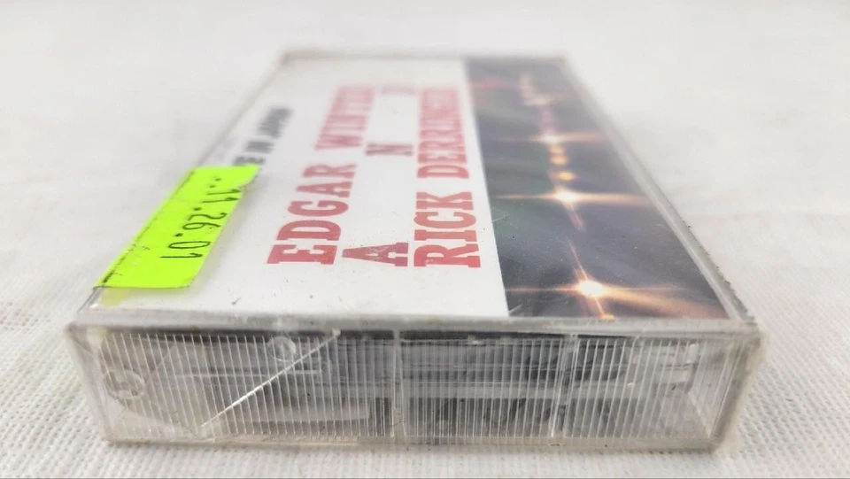 Live in Japan by Edgar Winter and Rick Derringer Cassette Tape - New, Sealed Foto 4 de 4