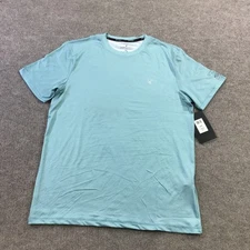 Spyder Rash Guard Shirt Mens Small Blue UPF 30+ Quick Dry Swim Surf Sun Tee