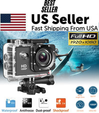 HD Action Sport Waterproof Camera 20 MP Recor...