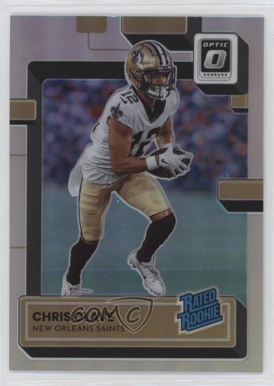 2022 Panini Donruss Optic Rated Rookie Holo Prizm Chris Olave #209 Rookie RC