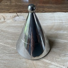 Alessi ?La Conica? Tea Light Holder Aldo Rossi Design Stainless Steel