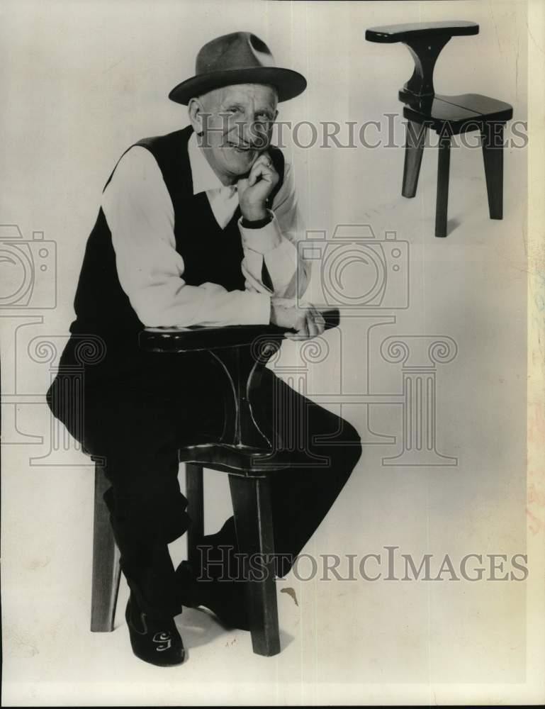 Press Photo Actor Jimmy Durante - tup21232