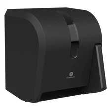 Georgia-Pacific Push Paddle Roll Paper Towel Dispenser, 54338A, Black