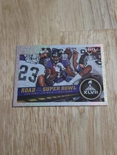 2013 Score JACOBY JONES Road to the Super Bowl Showcase Foil /99 #256 Ravens SP