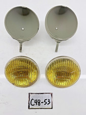 Oem Yankee Willys Jeep Mb Ford Gpw Pair Fog Lights 96a9697 Sae-f-69 C48-53