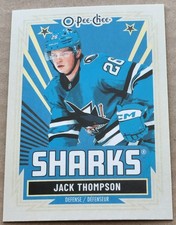 2025-26 O-Pee-Chee Retro #286 Jack Thompson San Jose Sharks
