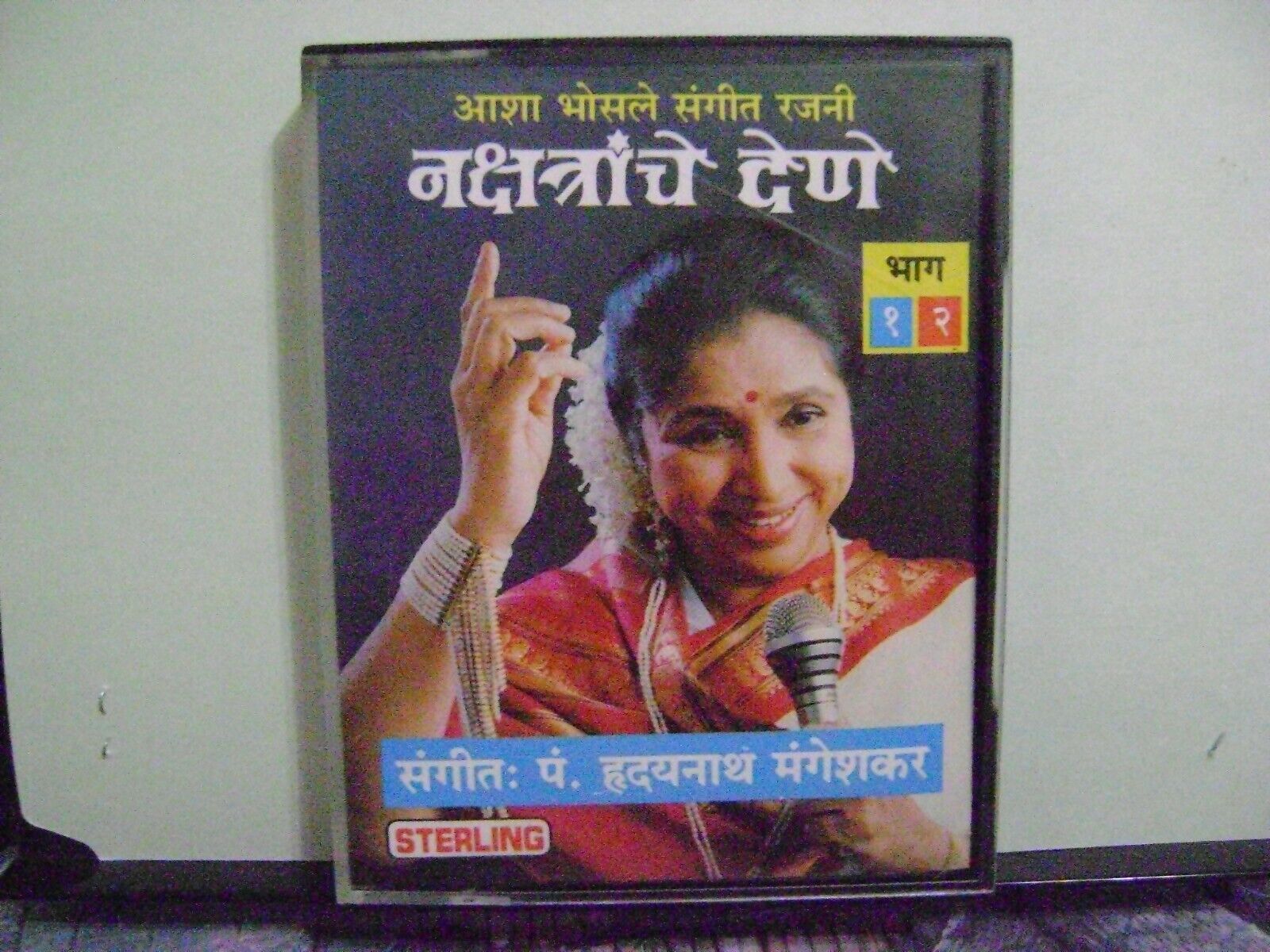 INDIA MUSIC CASSETTES LOT OF 2...STERLING RECORDINGS...COULD NOT TRANSLATE!!!