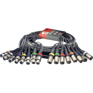 Multipaire Patch 8 Circuits 8 XLR Femelle vers 8 XLR Male Longueur 5 Metres Multipaire Patch 8 Circuits 8 XLR Femelle vers 8 8 8 XLR Male Longueur 5 Metres 76f2d2